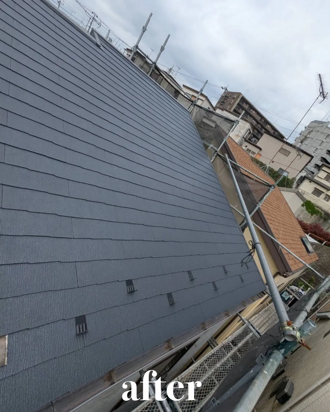 【千葉県習志野市 戸建て 屋根の葺き替え工事】