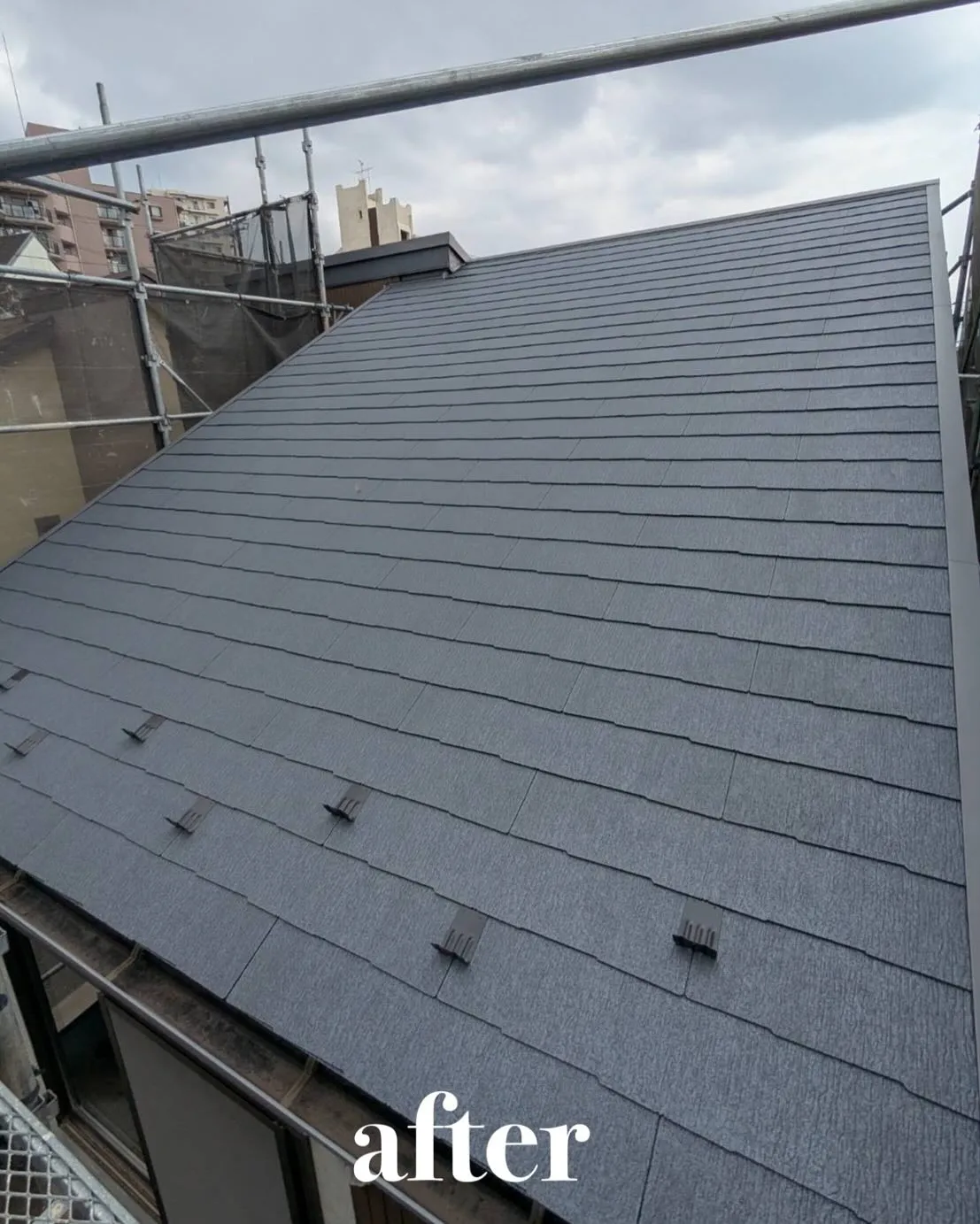 【千葉県習志野市 戸建て 屋根の葺き替え工事】