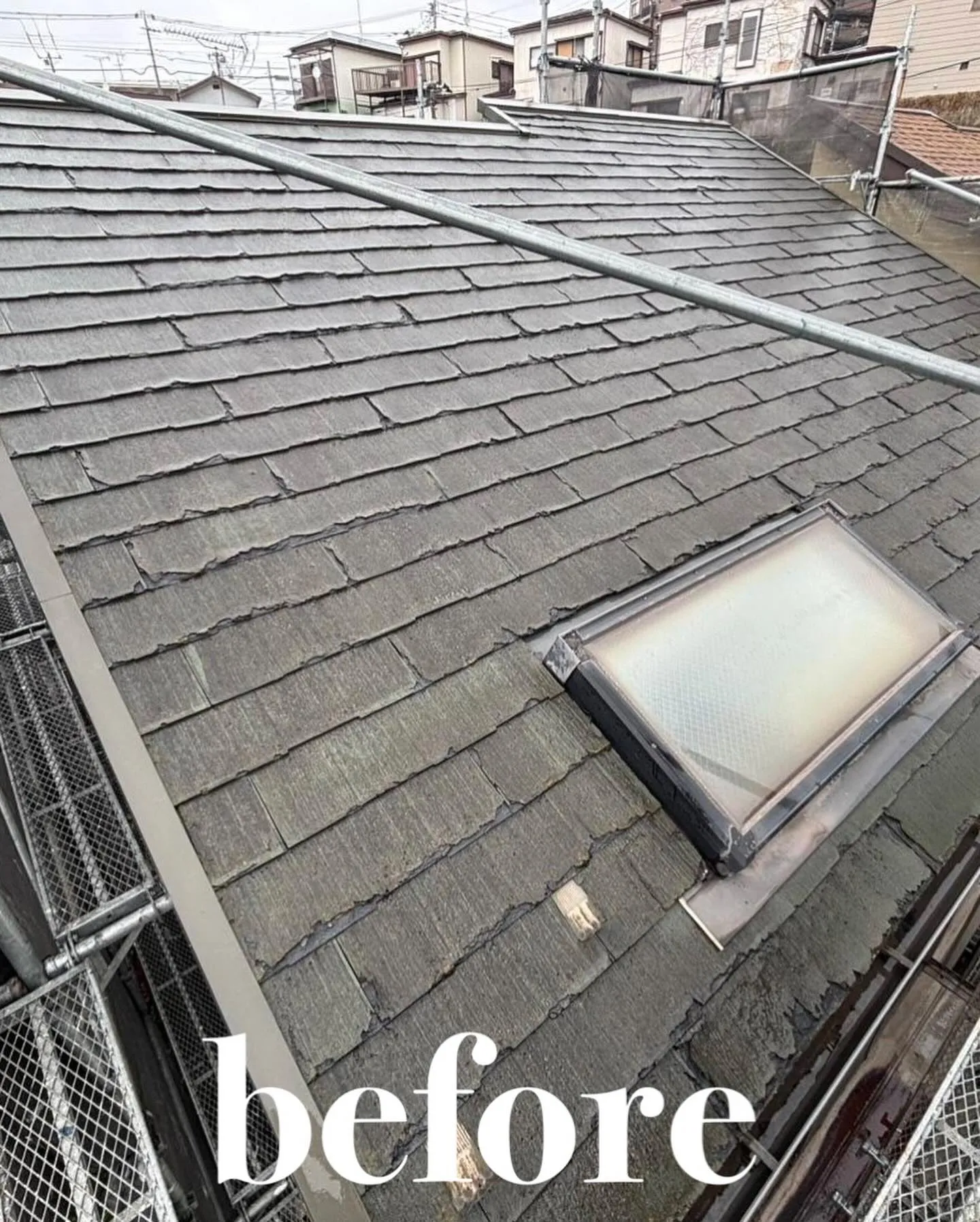 【千葉県習志野市 戸建て 屋根の葺き替え工事】